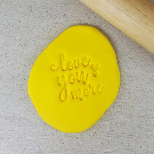 Cookie Stamp Embosser - Love You More